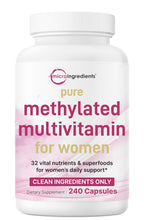 Methylated Multivitamin for Women | Micro Ingredients

