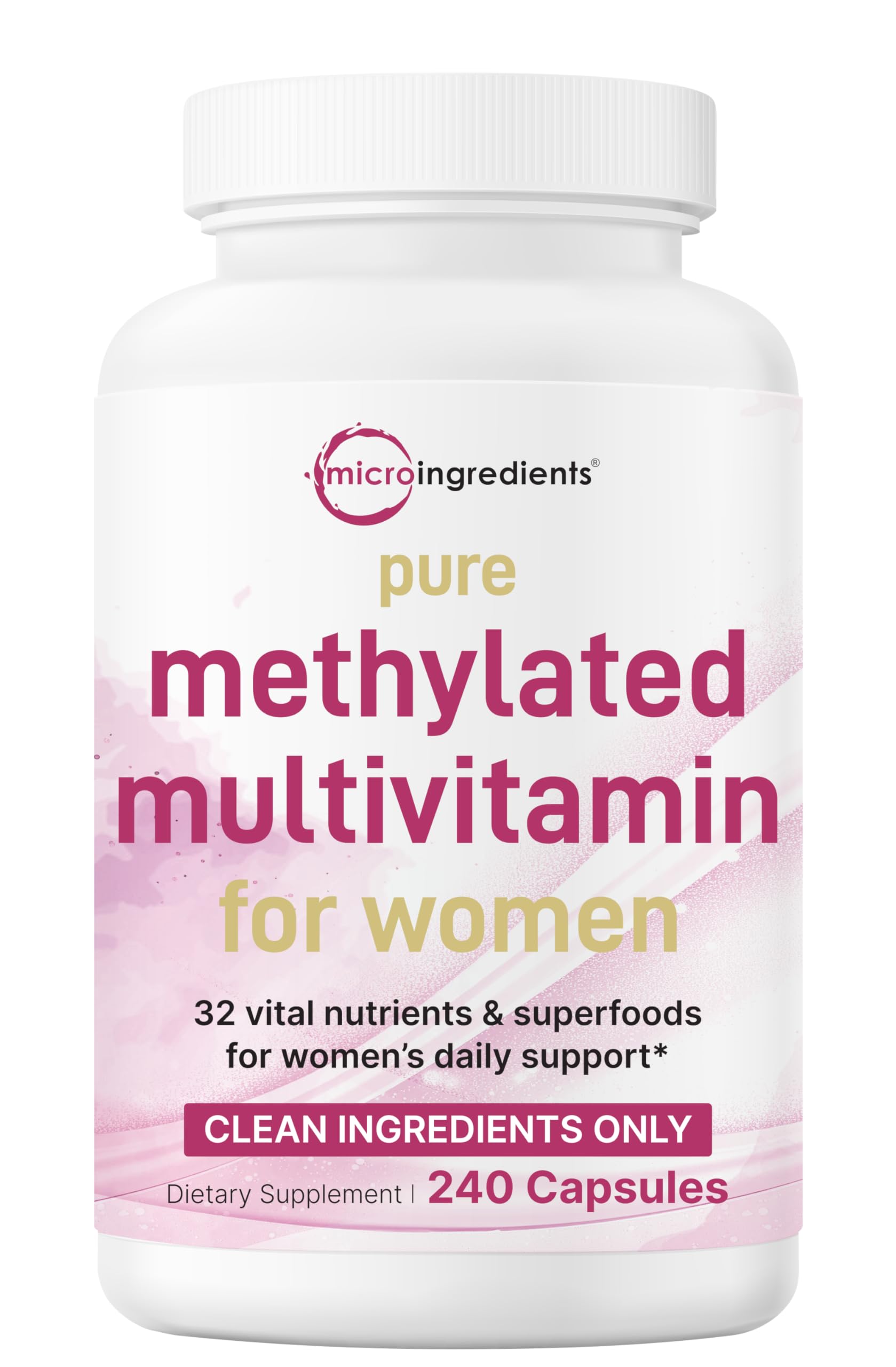 Methylated Multivitamin for Women | Micro Ingredients

