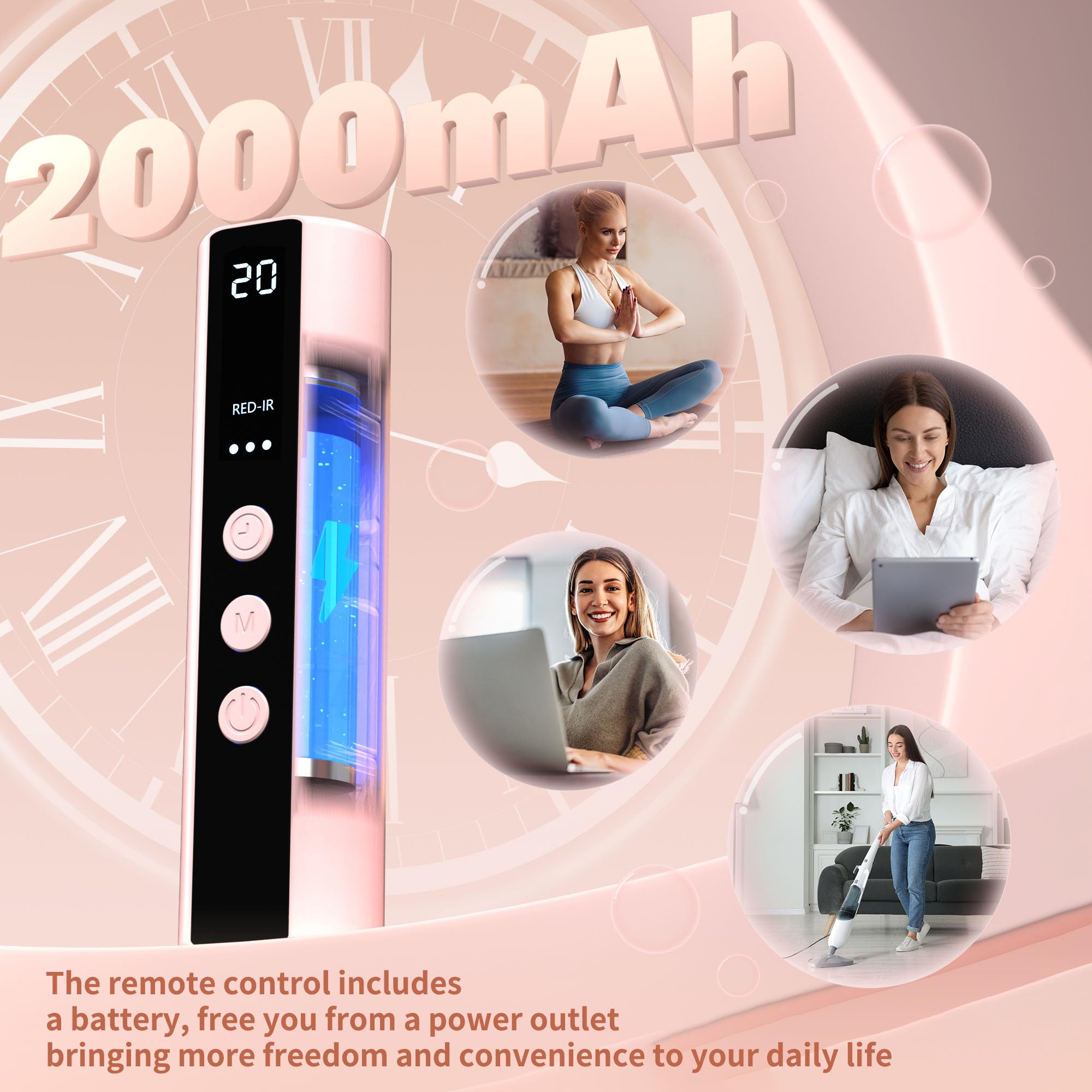 NVBOTY Red Light Therapy Mask for Face

