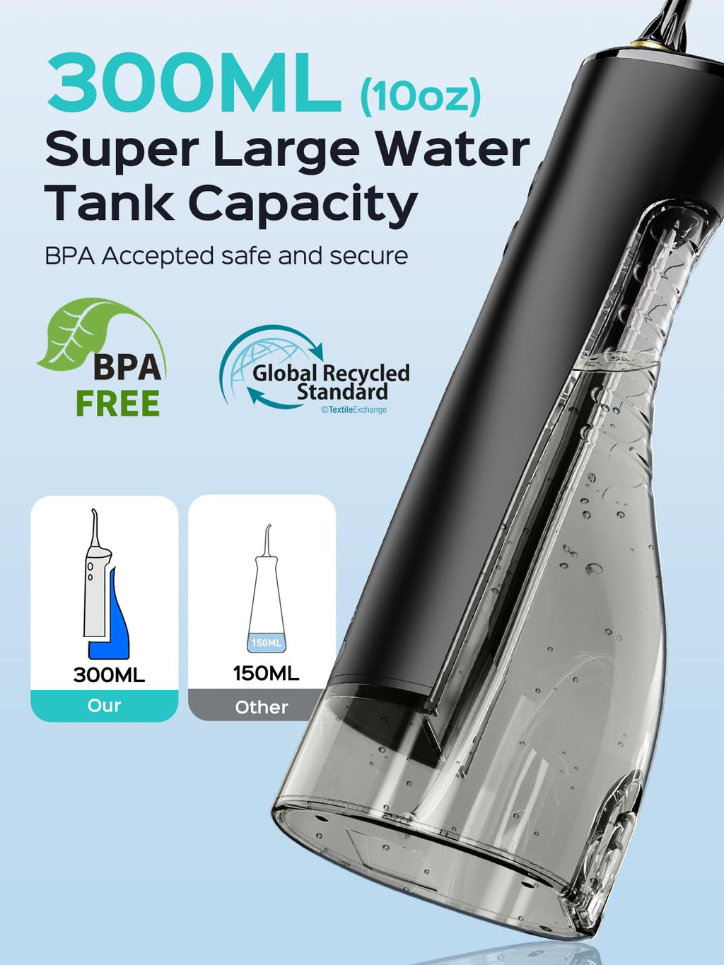 COSLUS ADA E40 Water Flosser - 10 Settings

