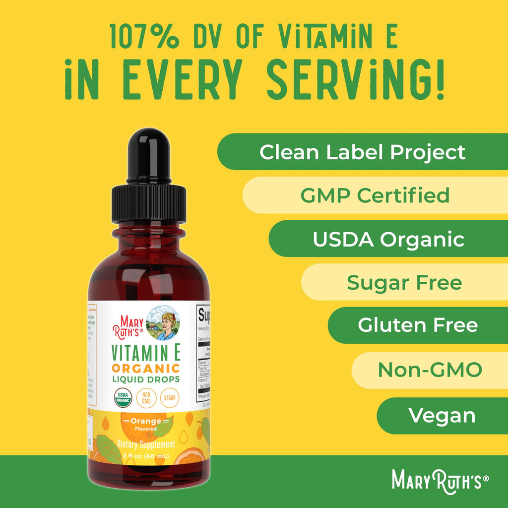 MaryRuth Organics Vitamin E Liquid Supplement | Wellness

