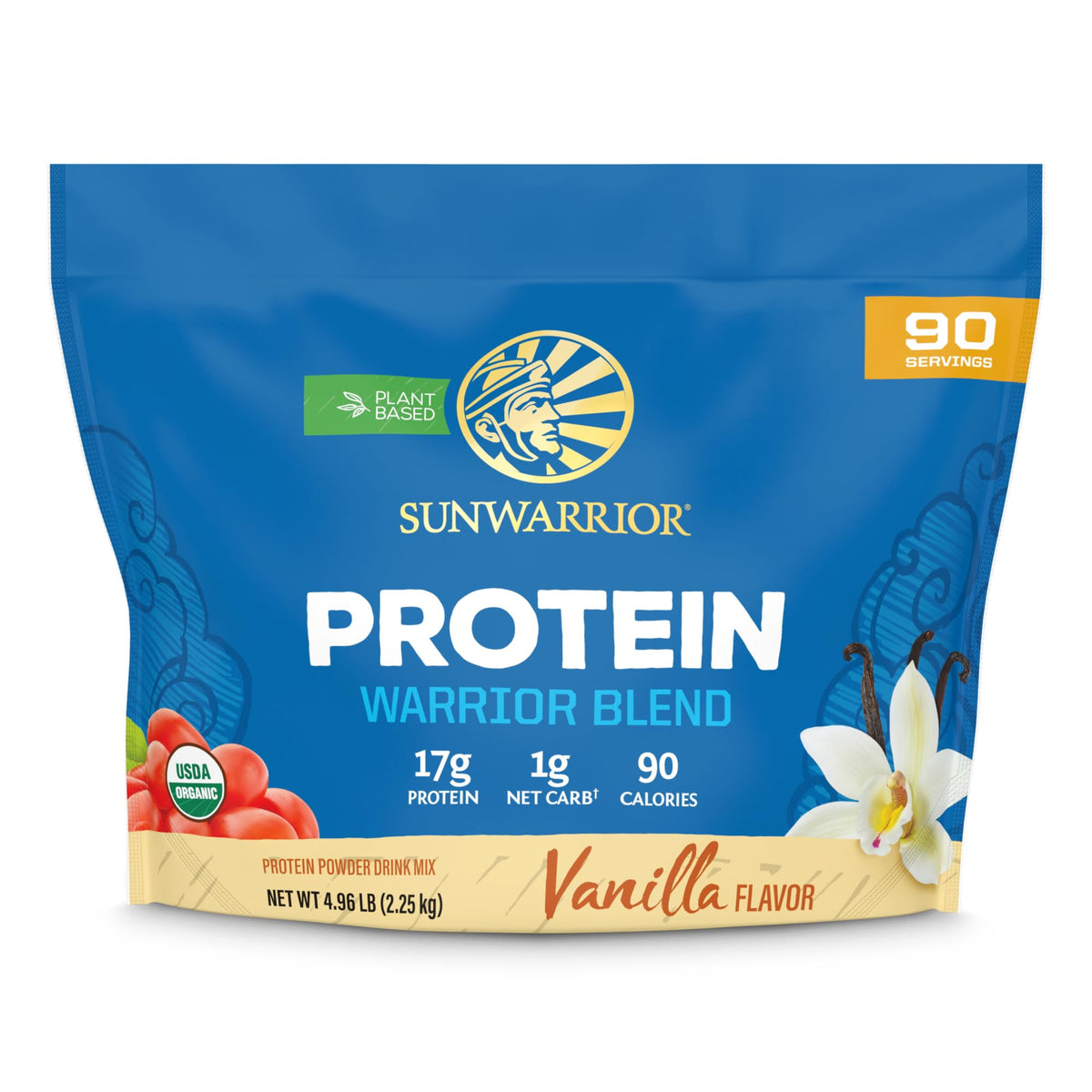 Sunwarrior Warrior Blend Organic Plant-Based Protein Powder