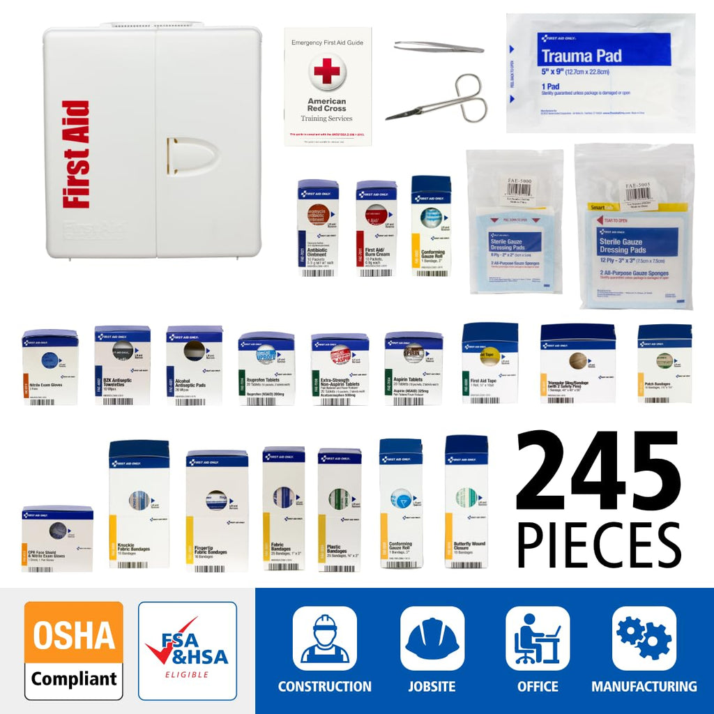 First Aid Only SmartCompliance First Aid Kit Cabinet

