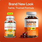 Pumpkin Seed Oil Gummies for Hair & Skin Health

