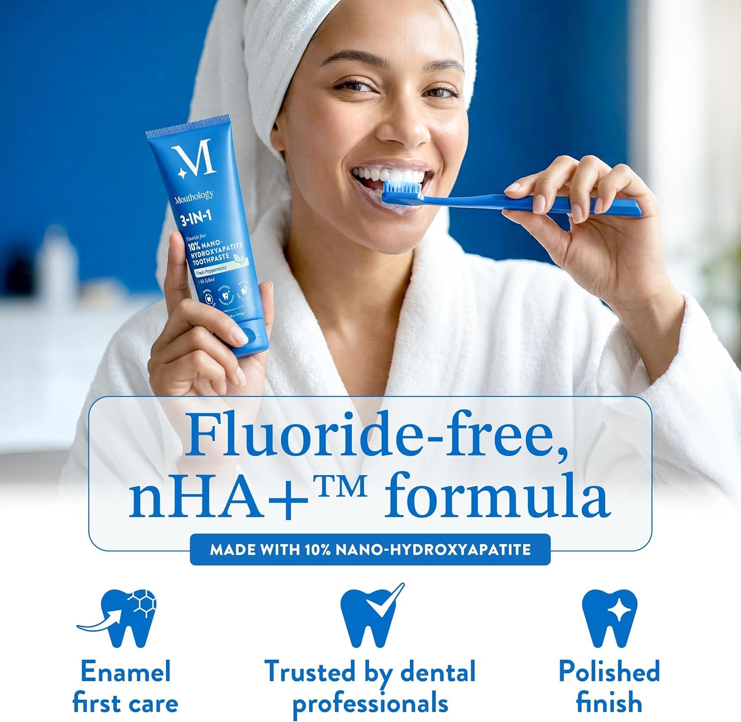 Mouthology Nano Hydroxyapatite Toothpaste 10% Fluoride Free

