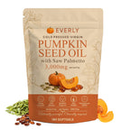 Pumpkin Seed Oil with Saw Palmetto Softgels - Everly

