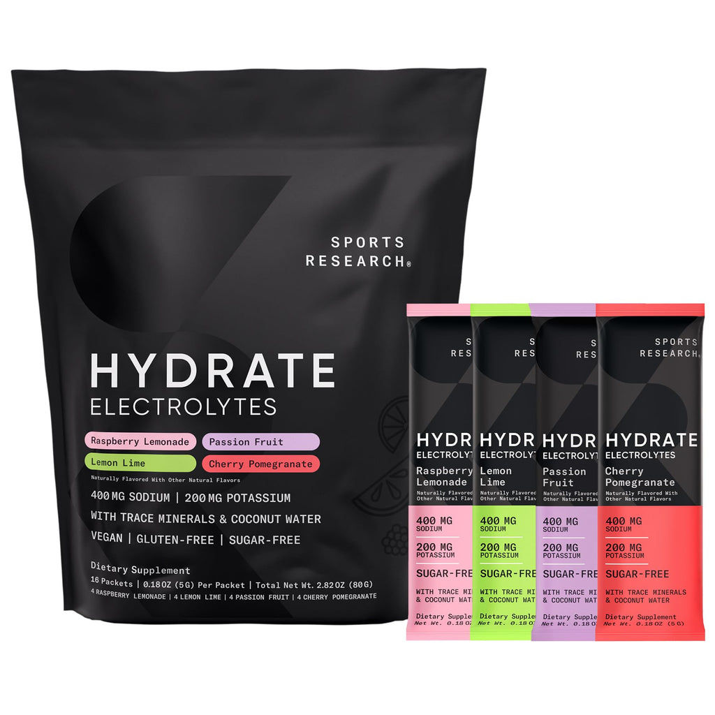Sports Research Hydrate Electrolytes Powder | Hydration

