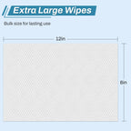 Bathing Wipes for Adults | Aloe & Vitamin E

