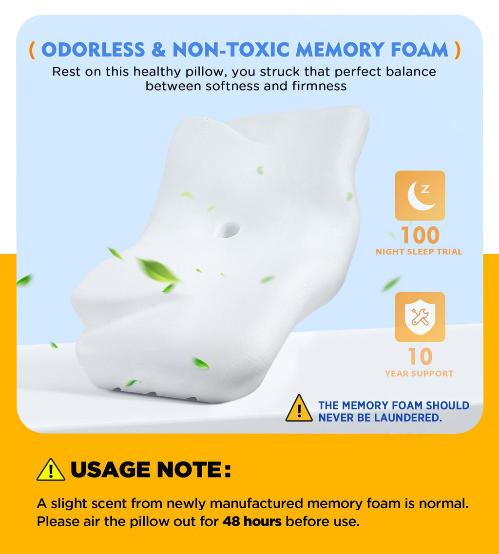 Osteo Cervical Pillow Memory Foam for Neck Support

