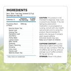 LULUTOX Detox Tea - Blend with Dandelion, Ginseng and Ginger

