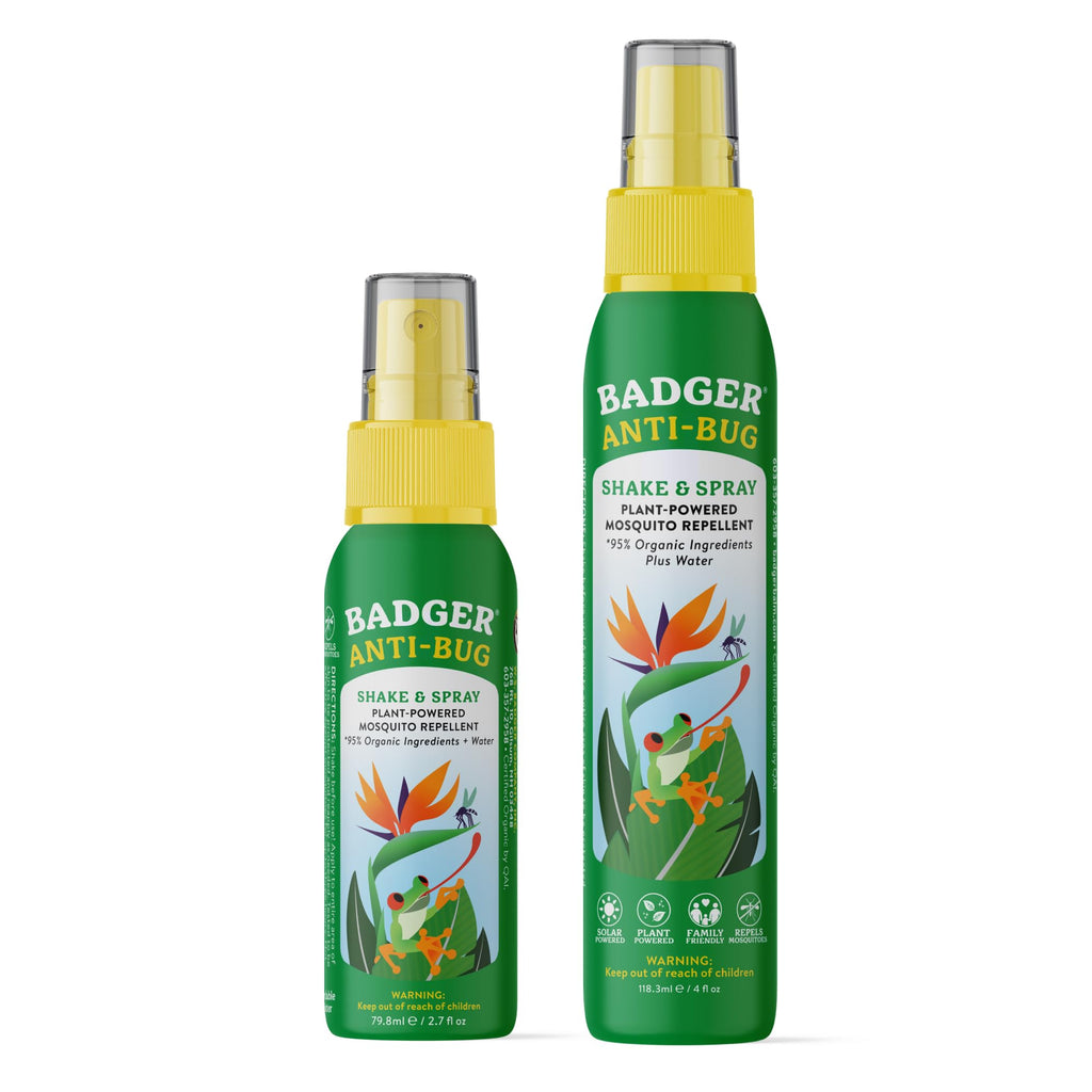 Badger Bug Spray DEET-Free Mosquito Repellent with Citronella & Essential Oils