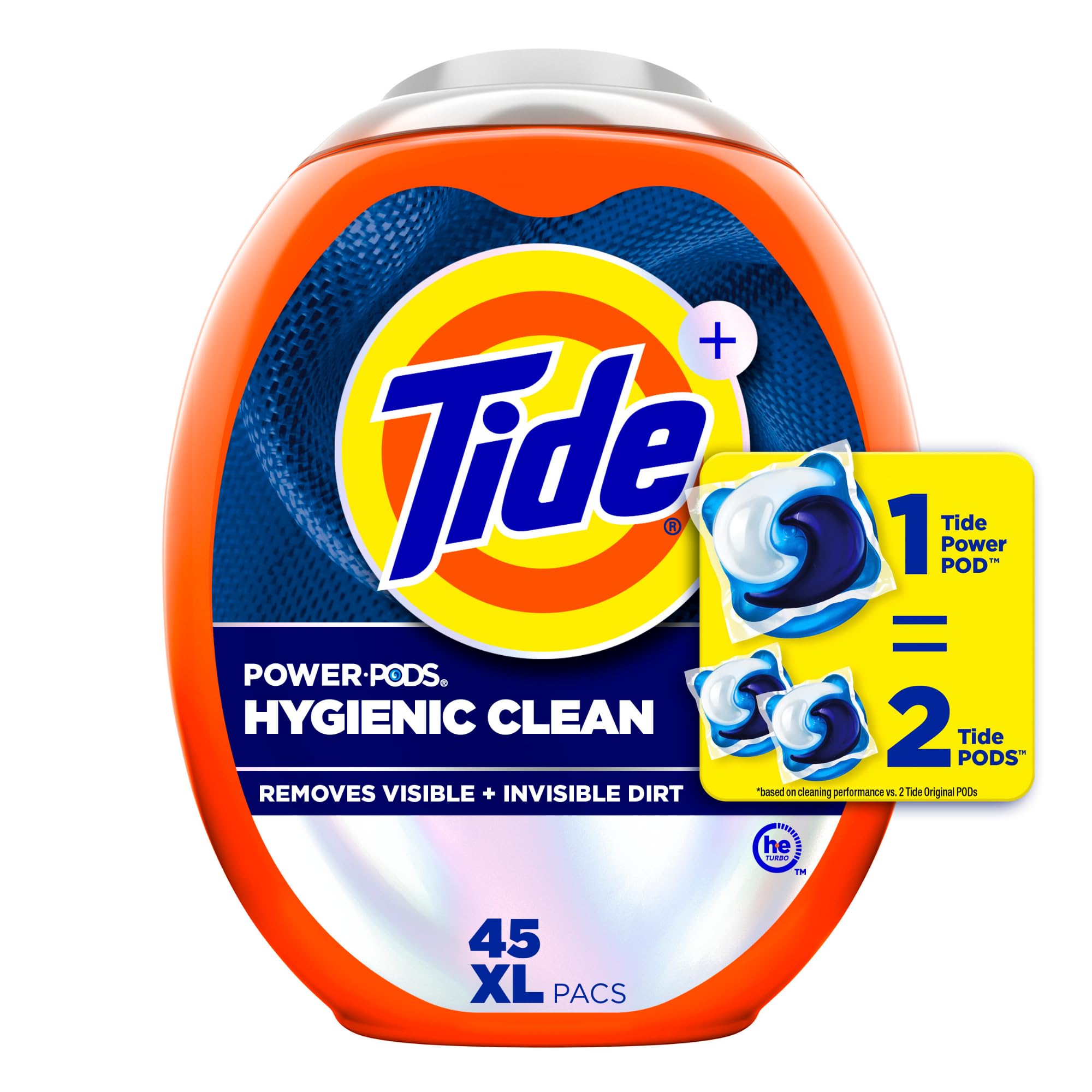 Tide Hygienic Clean Power PODS Detergent Pacs