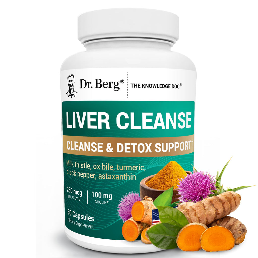 Dr. Berg Liver Cleanse Detox Capsules | Liver Support

