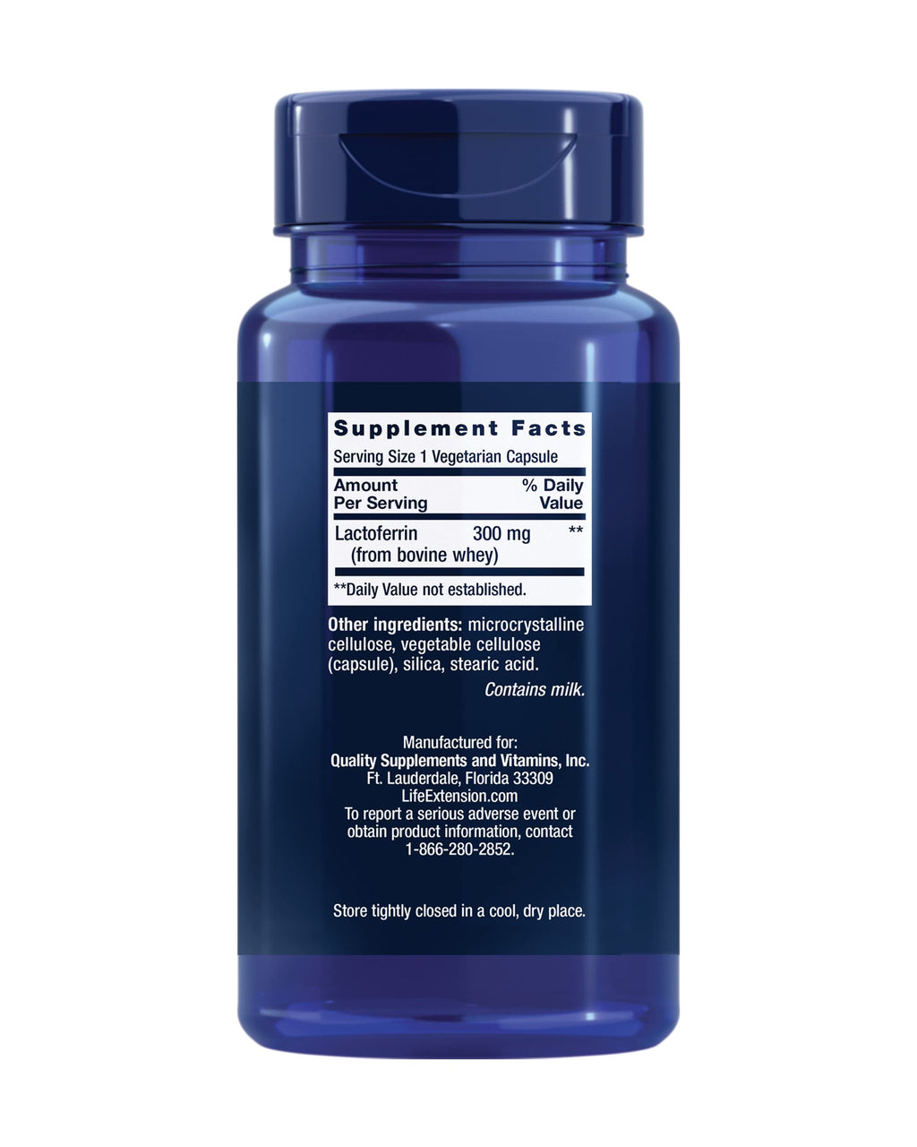 Life Extension Lactoferrin Dietary Supplement | Immune


