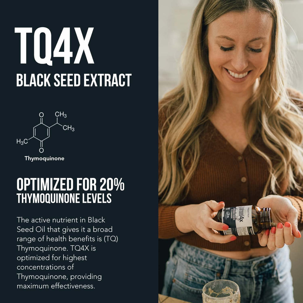 TQ-Advanced 4X Thymoquinone Black Seed Oil Capsules


