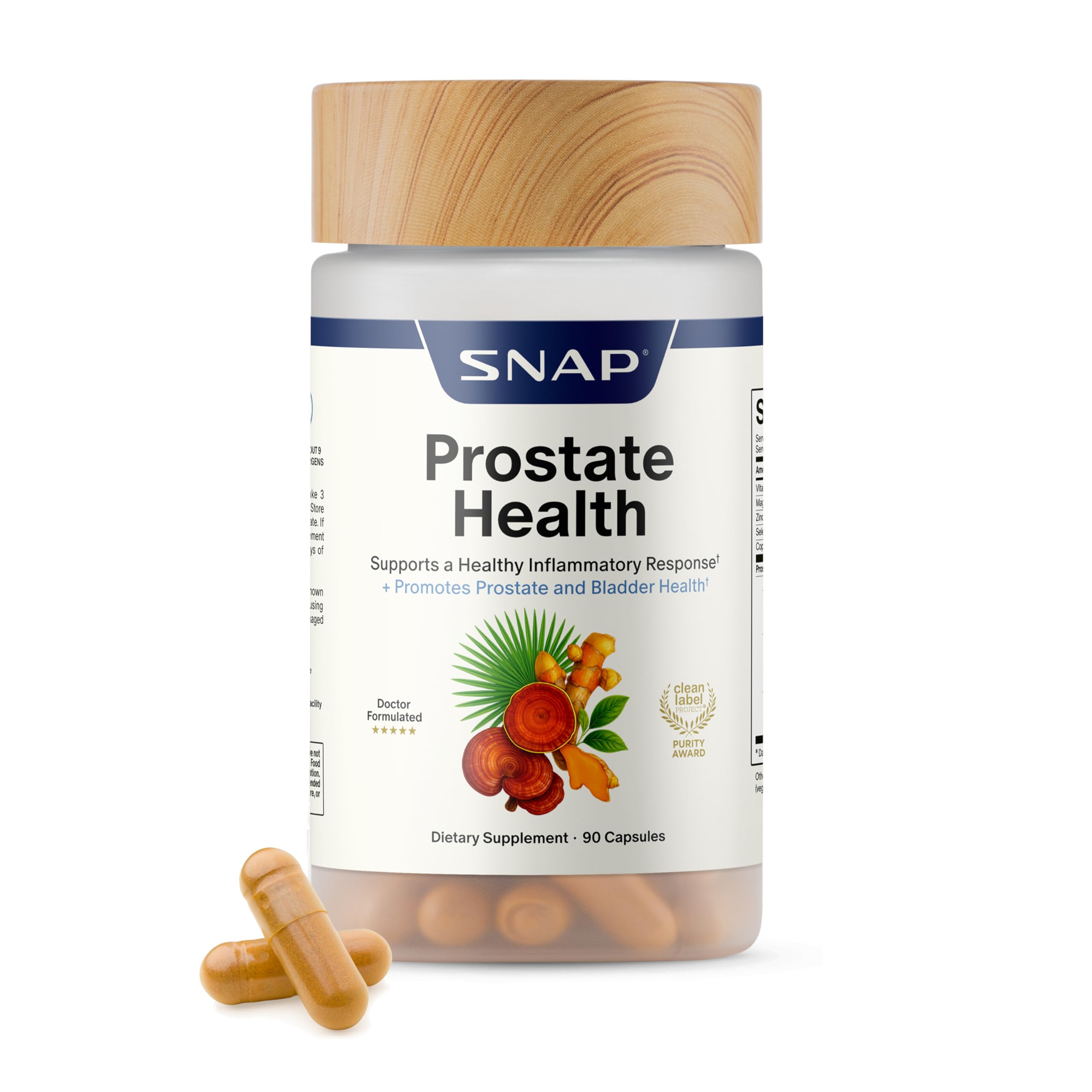 Snap Supplements Prostate Health - Urinary & DHT Support

