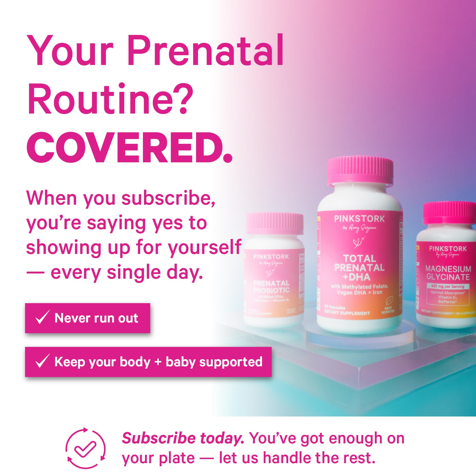Choline Supplement by Pink Stork

