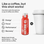 Ketone-IQ No Caffeine Exogenous Ketones Energy Shots

