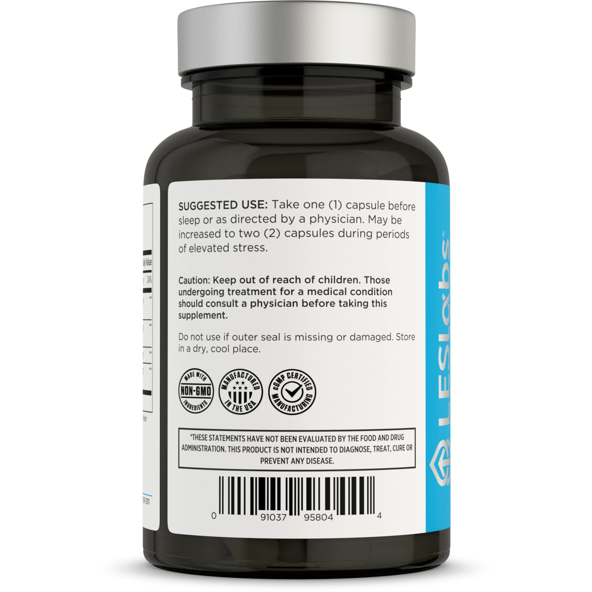 LES Labs Cortisol Health – Stress Relief & Sleep Support

