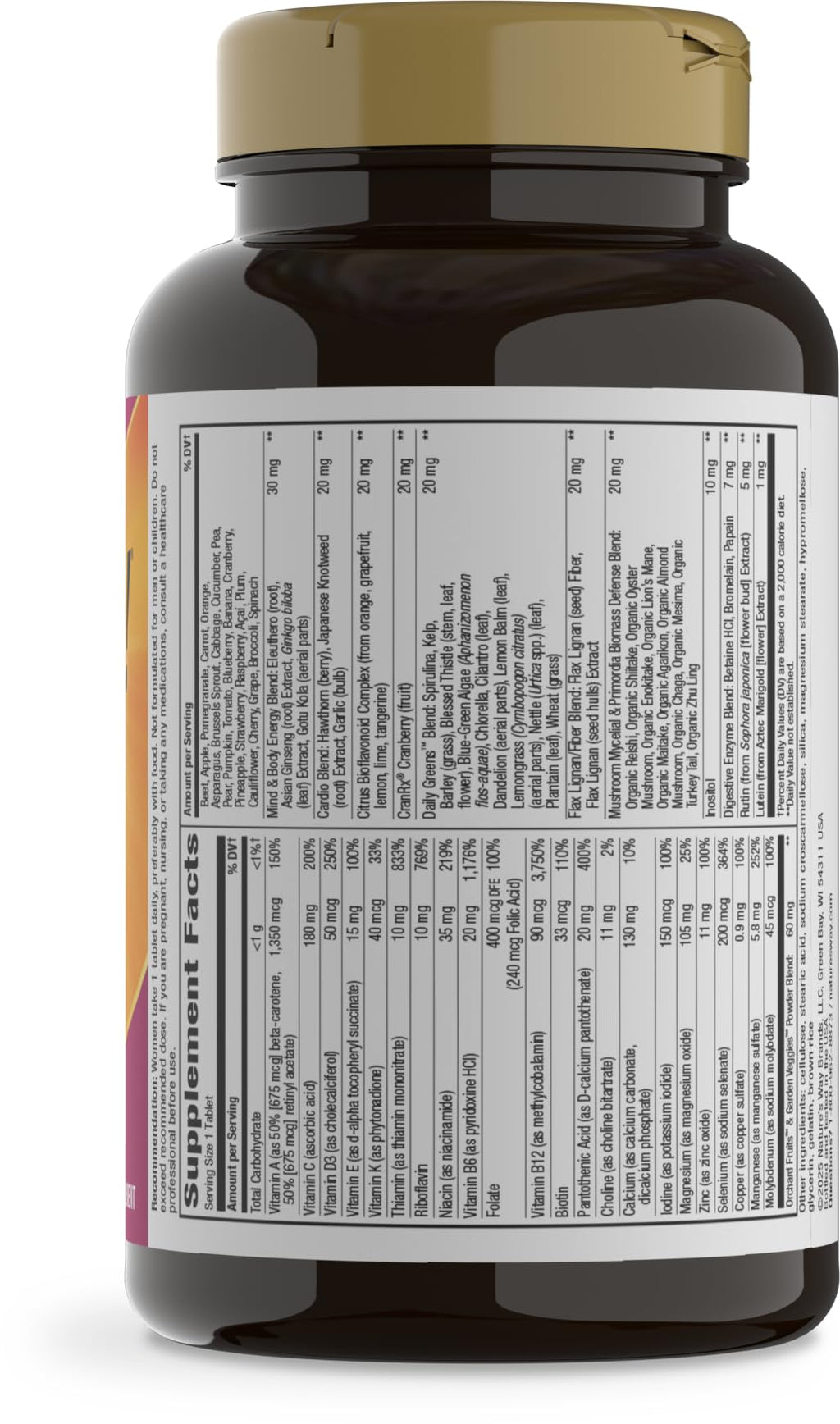 Nature's Way Alive! Multivitamin for Women 50+ | Potency

