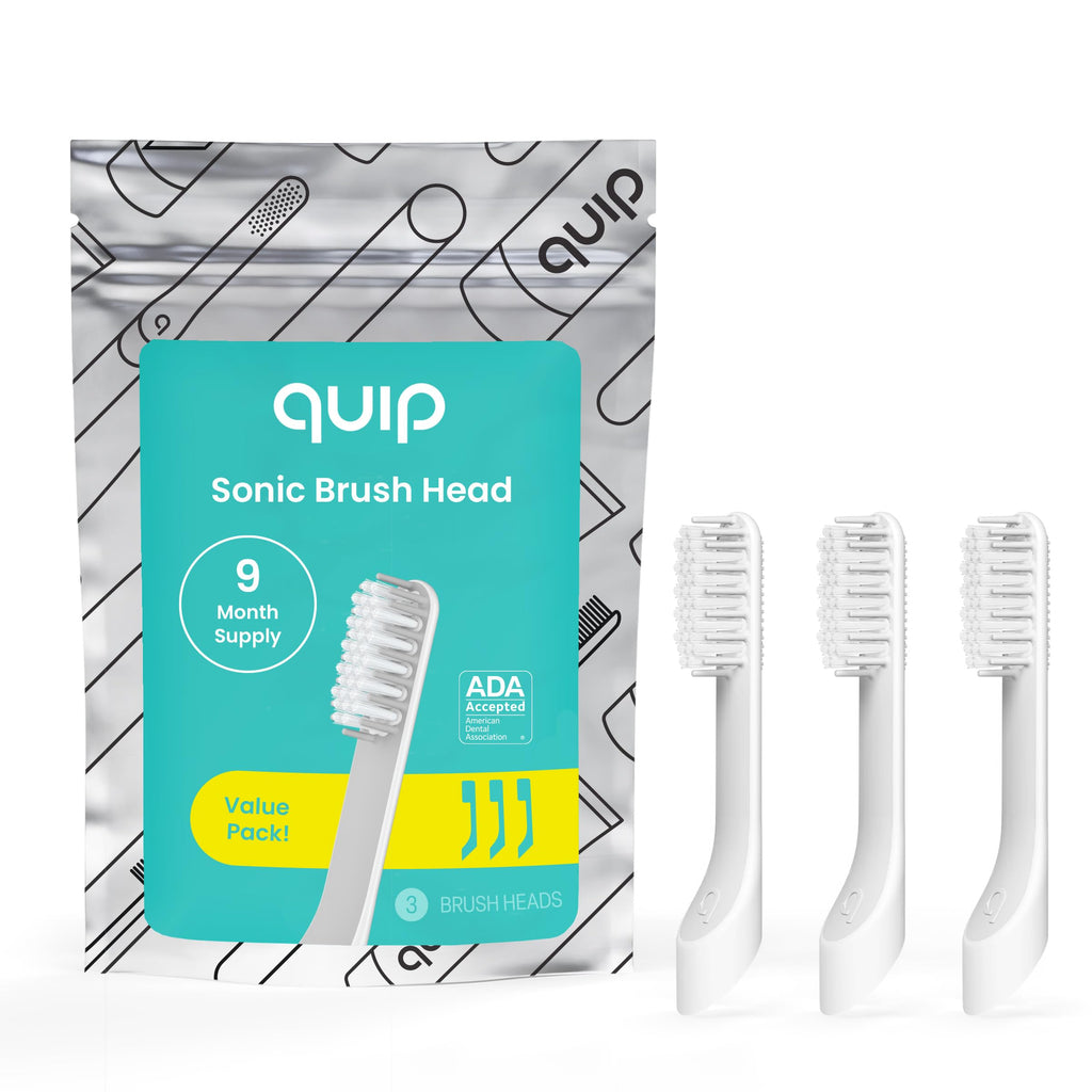 quip Sonic Toothbrush Replacement Heads - Soft Bristles

