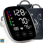 Automatic Home Blood Pressure Monitor with Adjustable Cuffs

