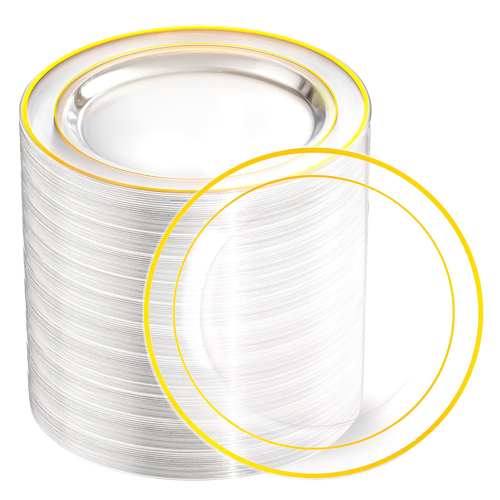 bUCLA Disposable Plates Premium Party Tableware