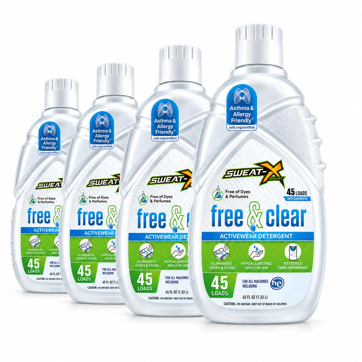 SWEAT X Laundry Detergent for Activewear, Sensitive Skin