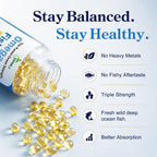 Omega-3 Fish Oil Supplements 4200mg Mini Softgels

