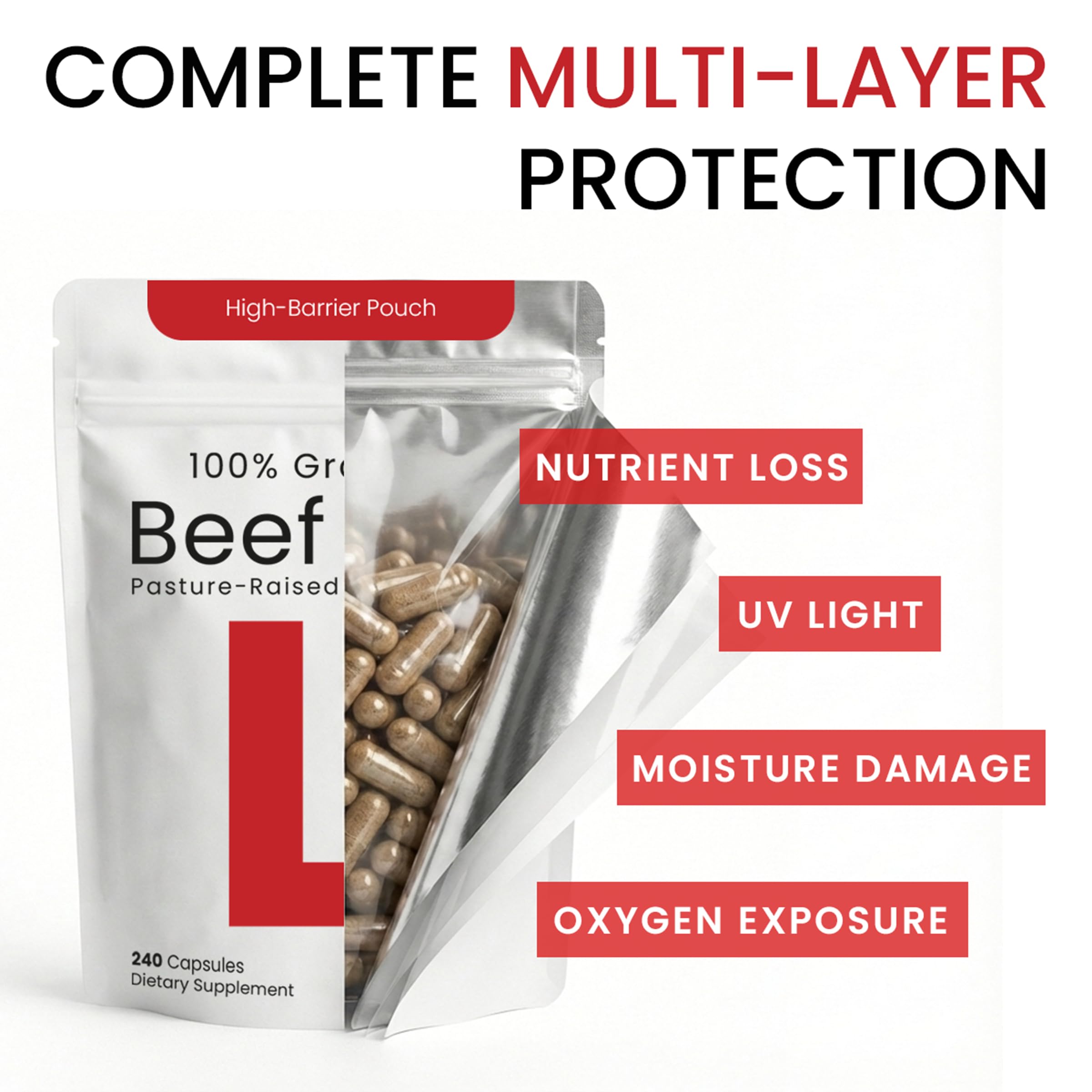 Grass-Fed Beef Liver Capsules | Pure Nutrient-Dense Supplement


