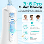 COSLUS C51 Portable Water Flosser - 3 Modes & 6 Settings

