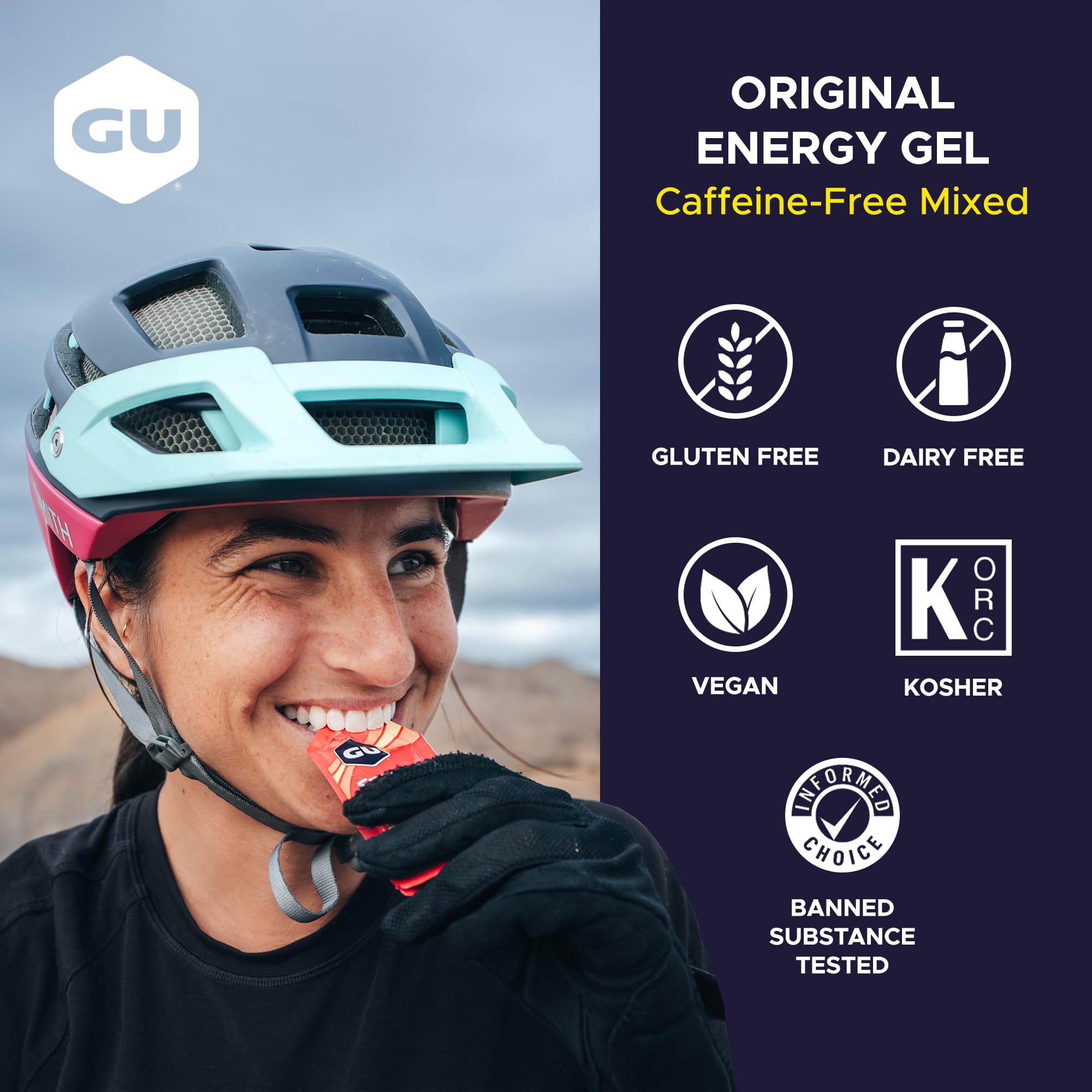 GU Energy Gel Original Caffeine-Free Mix

