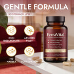 FerraVital Iron Supplement for Women Ferritin Support


