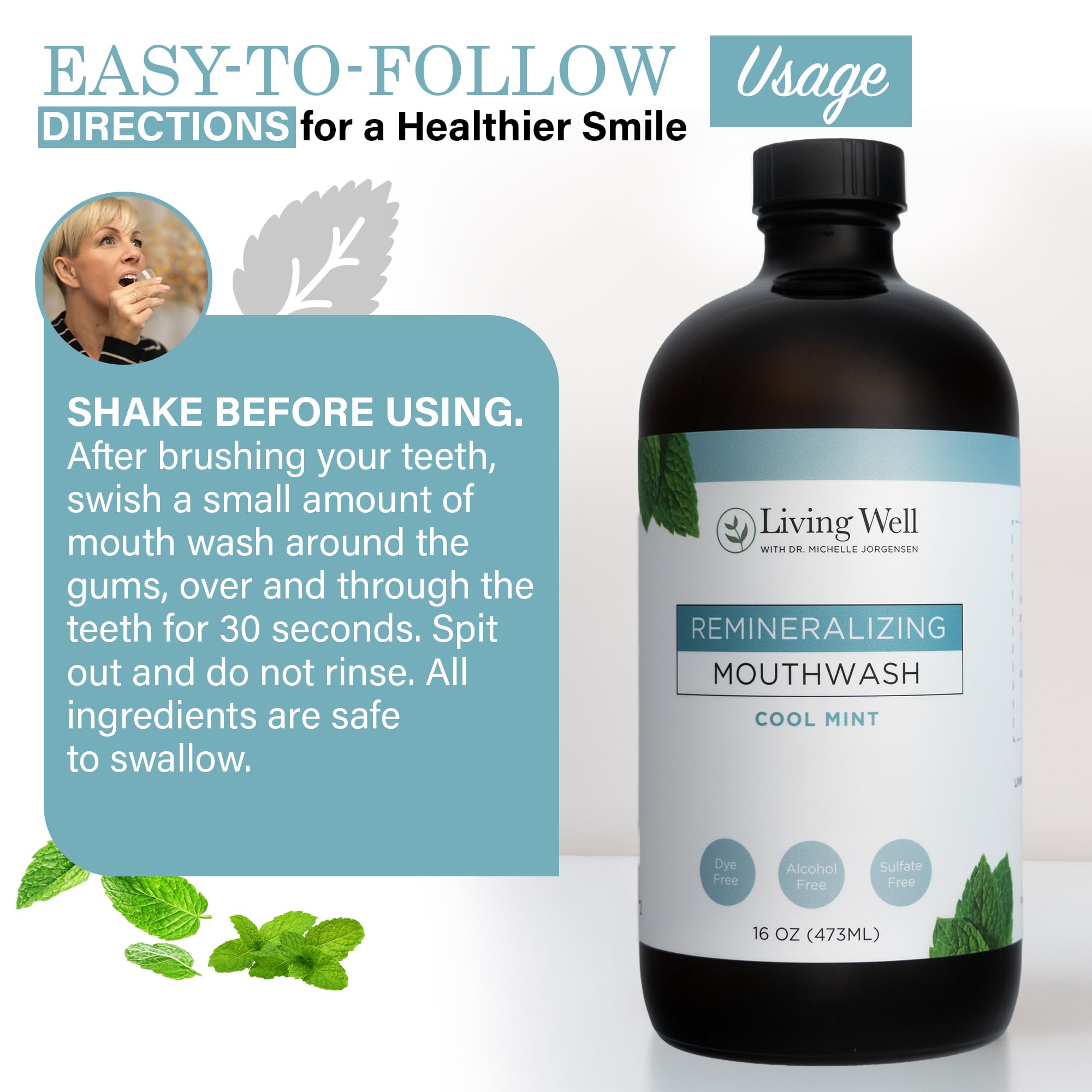 Remineralizing Mouthwash with Hydroxyapatite | Dr. Michelle

