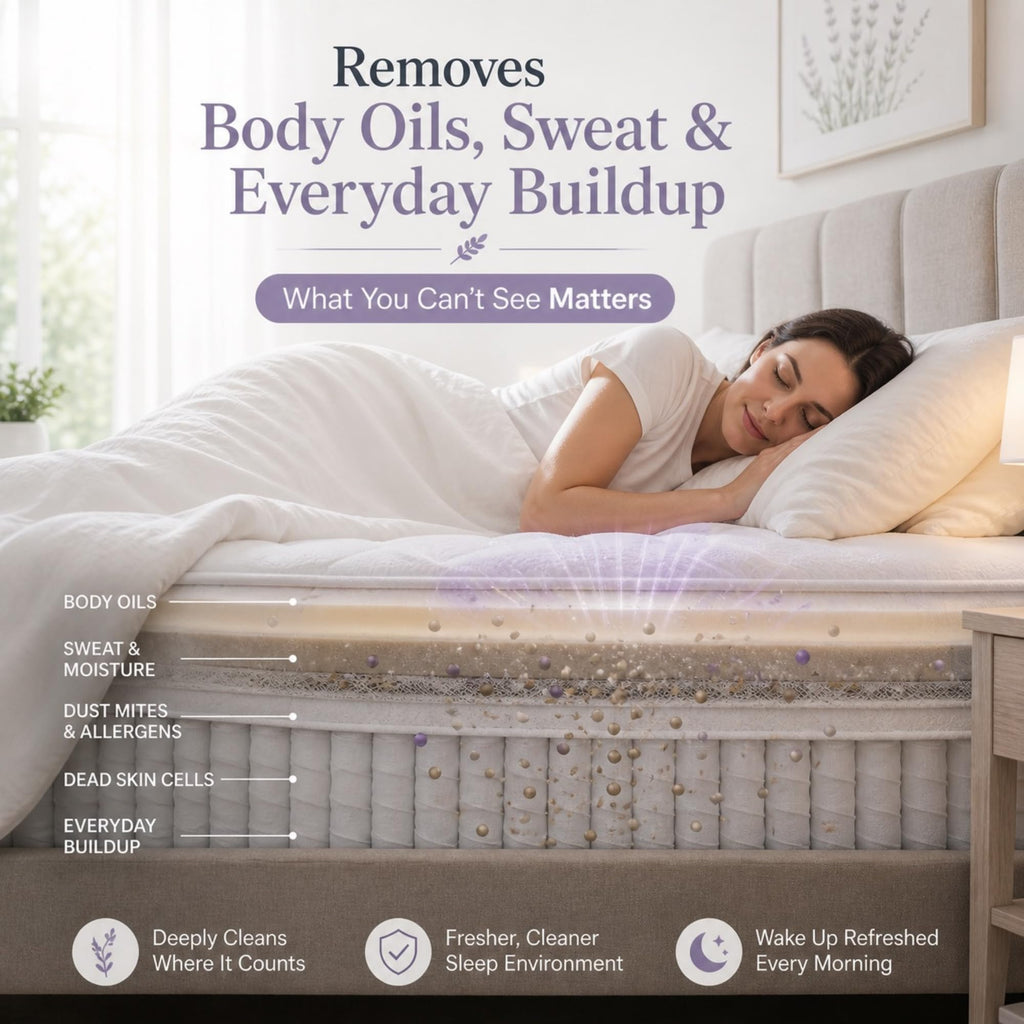 Geode Mattress Cleaner & Deodorizer – Enzyme Stain Removal

