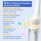 Liposomal Calcium AKG with D3 & K2 Softgels for Bone Health

