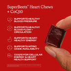 HumanN SuperBeets Triple-action Heart Chews with CoQ10

