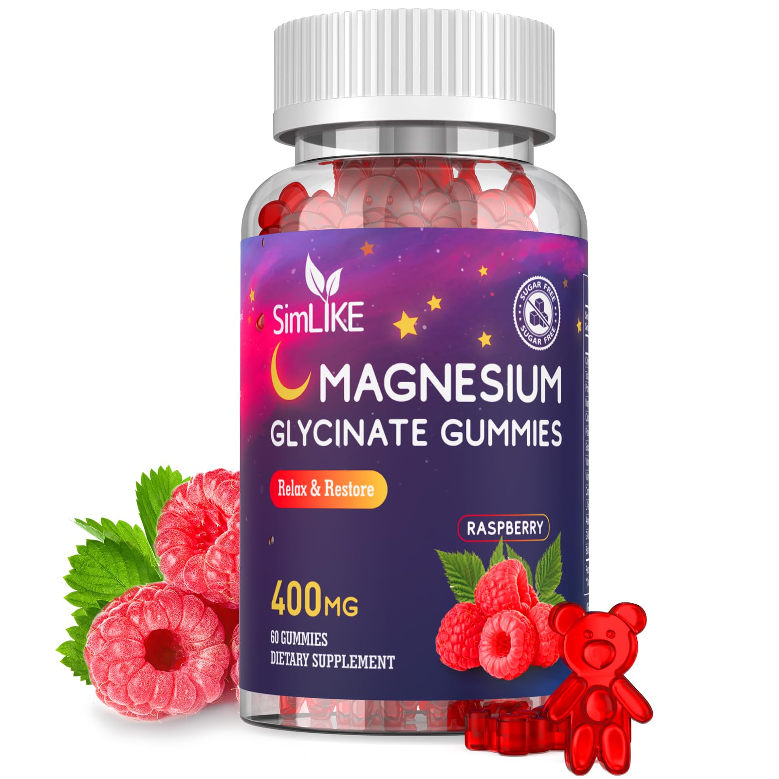 Magnesium Glycinate Gummies with L-Theanine & GABA

