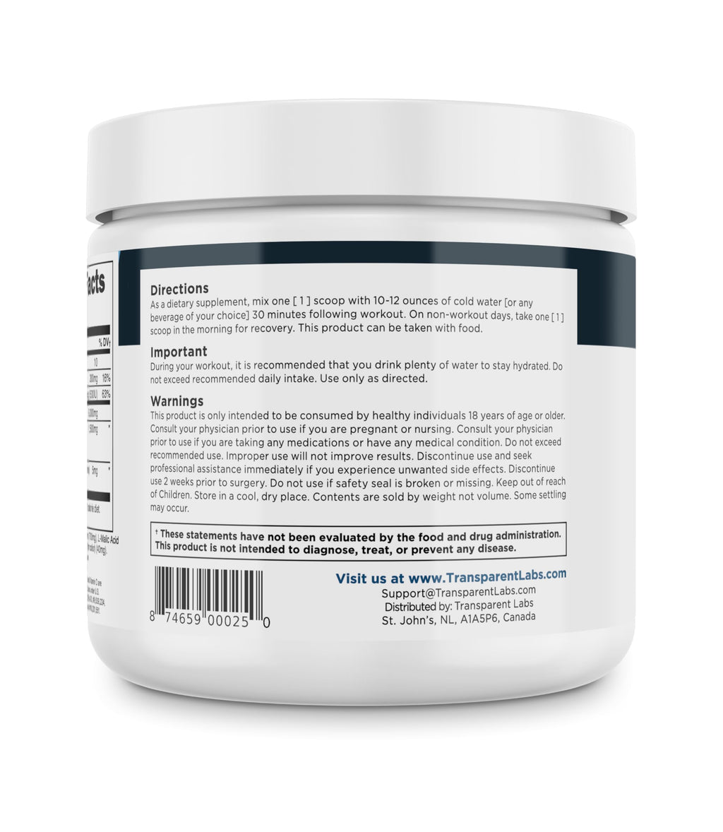 Creatine HMB by Transparent Labs - Enhanced Strength


