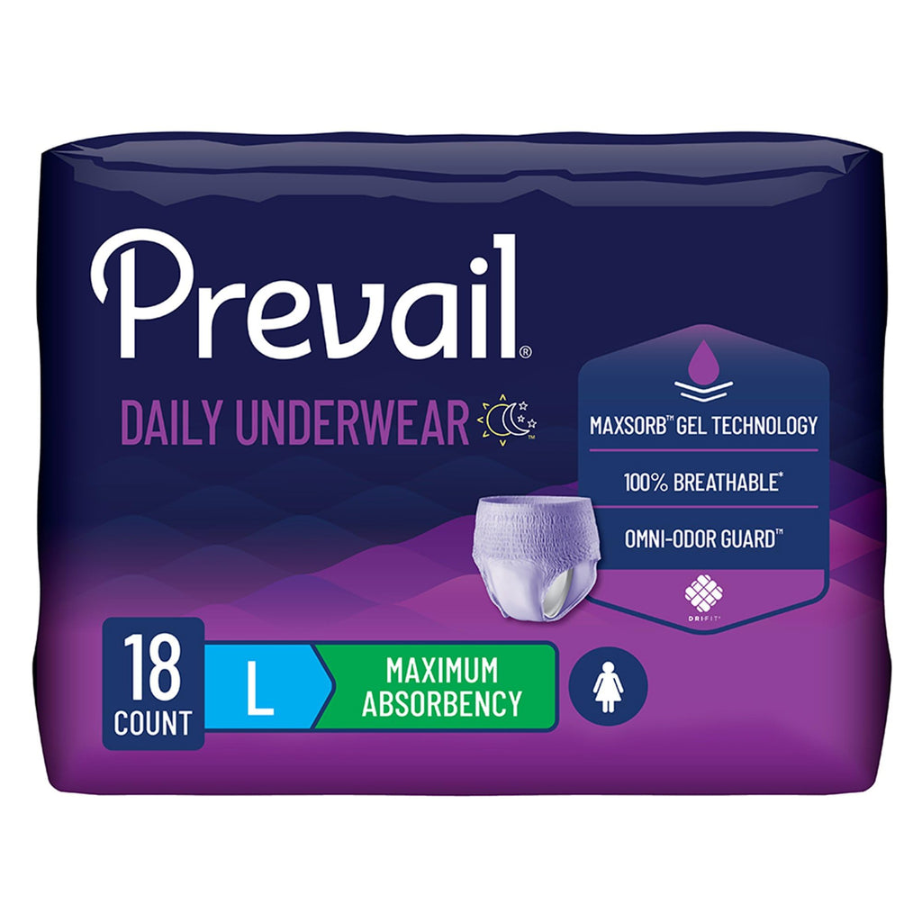 Prevail Proven Women's Incontinence Protective Underwear - Maximum Absorbency