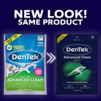 DenTek Advanced Clean Floss Picks No Break No Shred

