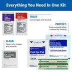 First Aid Only OSHA-Compliant First Aid Kit | Portable Case

