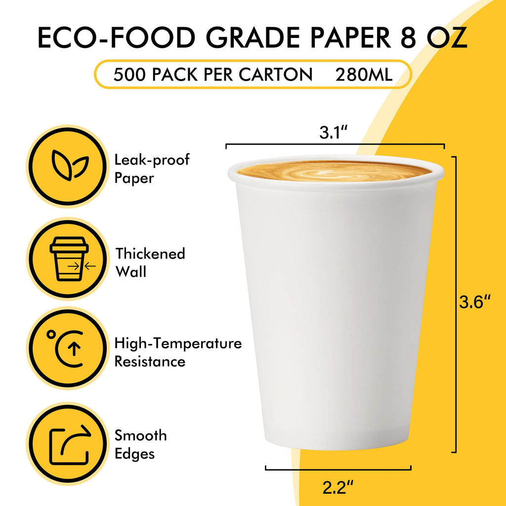 RACETOP Disposable Coffee Cups

