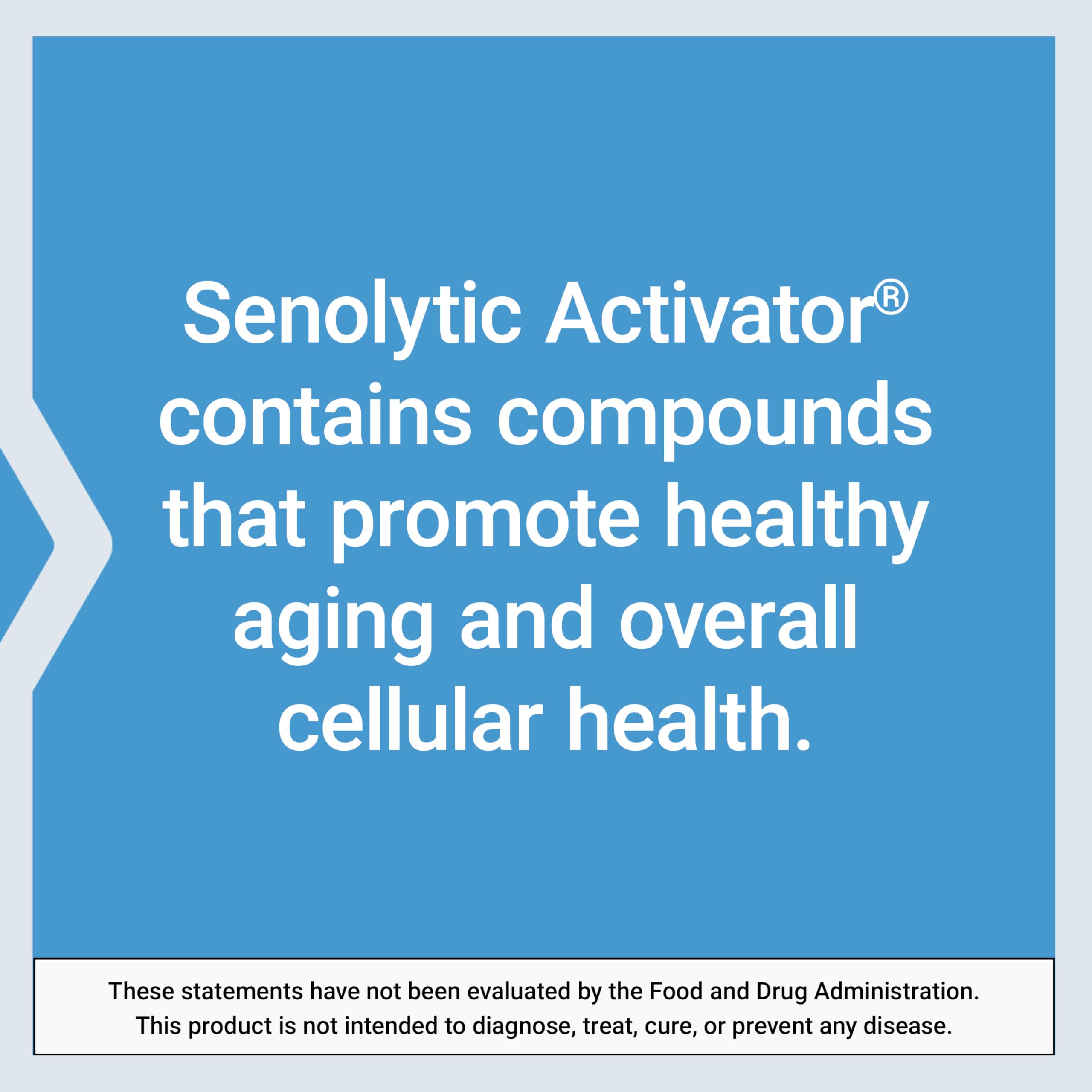 Life Extension Senolytic Activator Dietary Supplement

