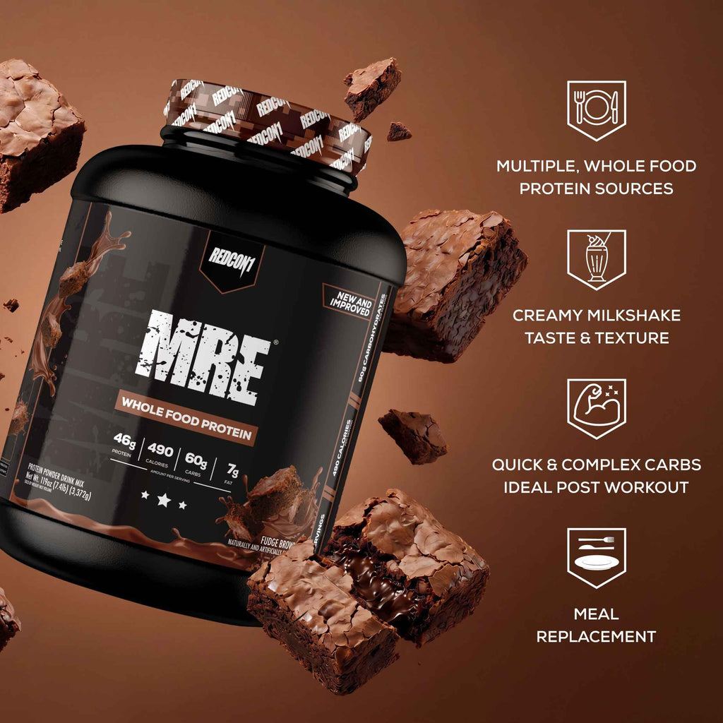 REDCON1 MRE Whole Food Protein Powder Meal Replacement

