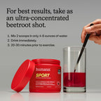 HumanN SuperBeets Sport Endurance Pre Workout Powder Nitric Oxide


