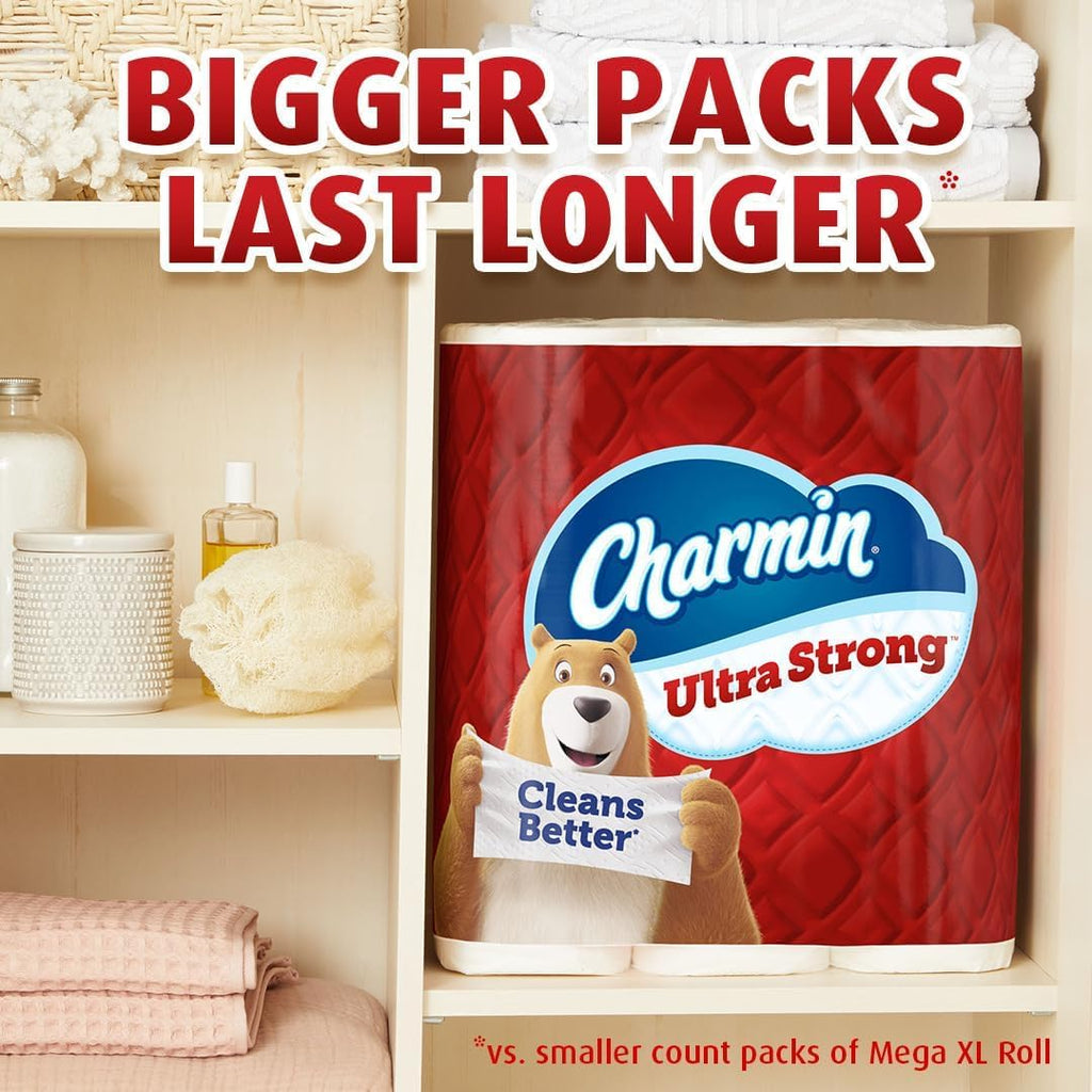 Charmin Ultra Strong Clean Touch Toilet Paper | 4x Stronger

