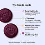 OLLY Extra Strength Sleep Gummies with Melatonin & L-Theanine

