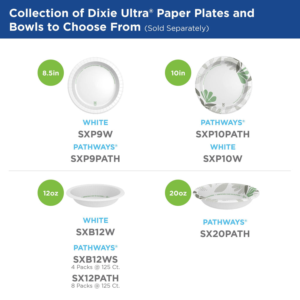 Paper Plates Dixie Ultra Heavy-Weight GP PRO

