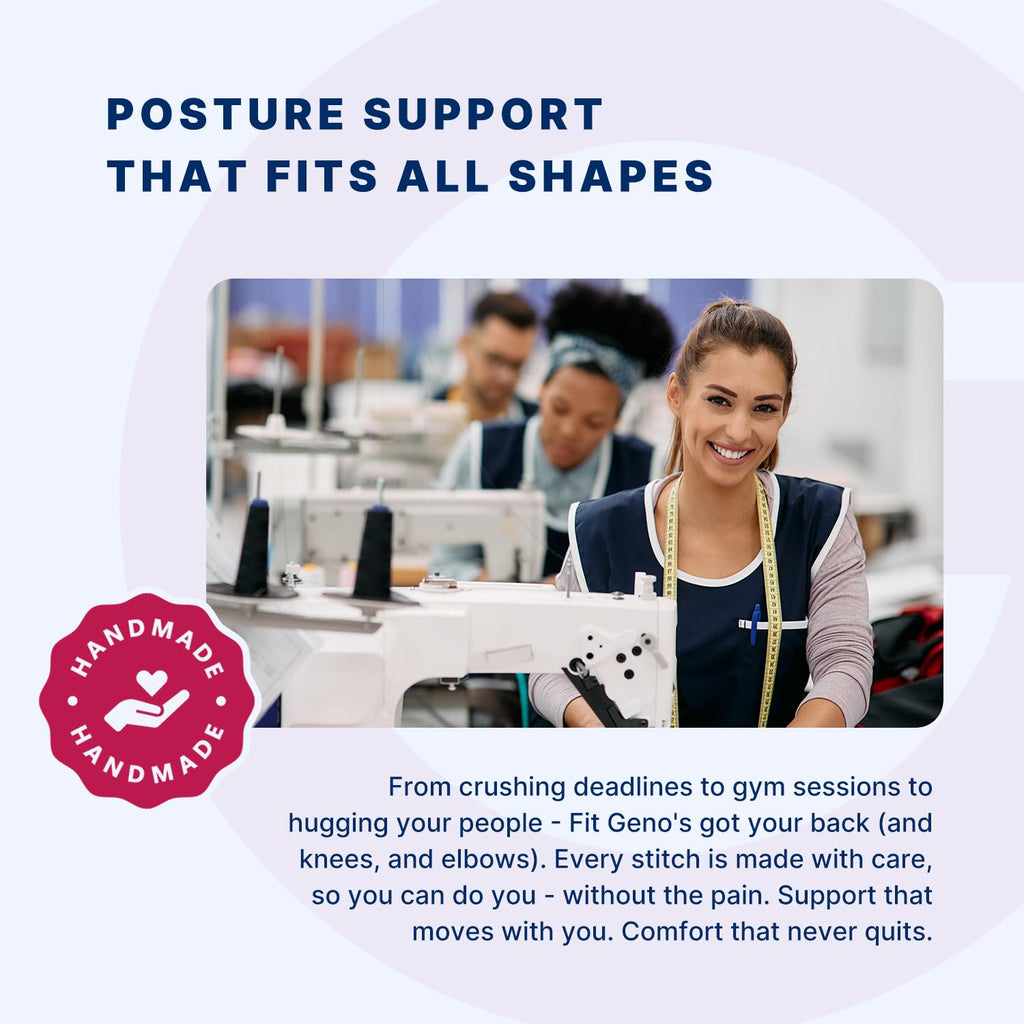 Fit Geno Back Posture Corrector – Full Back Support

